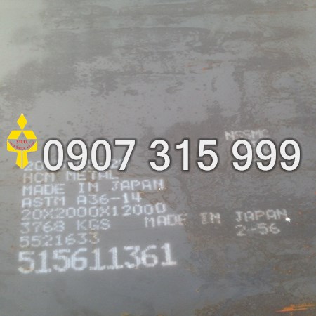 THÉP TẤM S355JR / S275JR 20mm 25mm 30mm 35mm 40mm 50mm